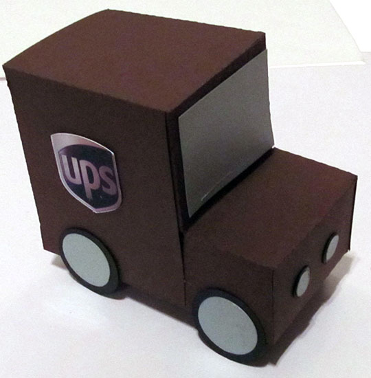 UPS Truck Gift Box