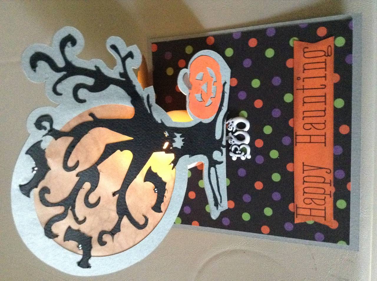 Haloween Easel Card