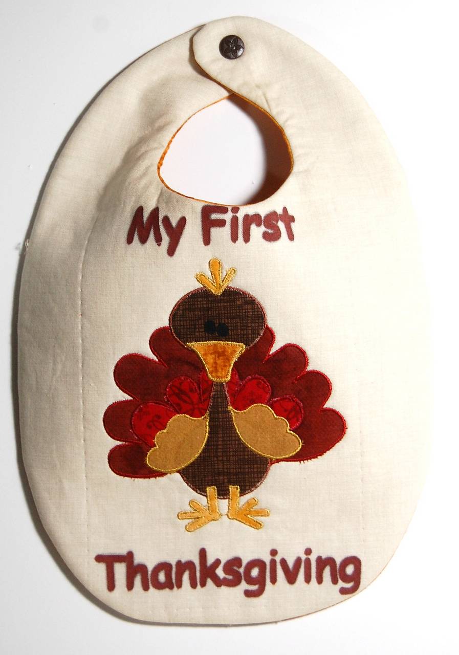 My Frst Thanksgiving bib