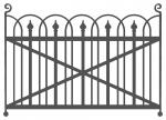 Wrought Iron Fence