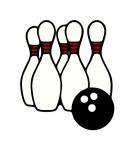 Bowling Ball and Pins