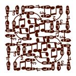 Dance Step Paper Lace