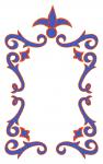 Fleur De Lis Scroll
