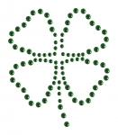 Rhinestone Clover