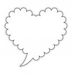 Conversation Bubble Heart