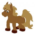 Brown Pony