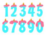 Birthday Candle Numbers