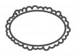 Doodle Frame Oval