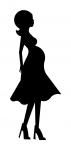 Pregnant Woman Silhouette