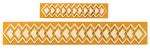 Cut and Fold Diamond Border