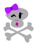 Blowing Kiss Skull