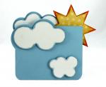 Cloud & Sun Card