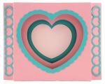 Shadow Box Heart Card