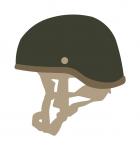 Proud to Serve Military Helmet
