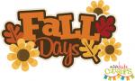 Fall Days Title