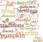 Fall Words