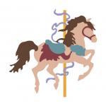 Fancy Carousel Horse