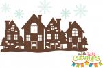 Christmas House Border