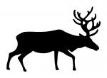 Reindeer Silhouette
