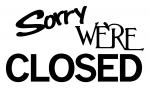 Closed Sign