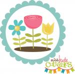 Framed Spring Flowers