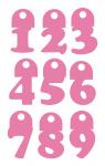Numbers Tags