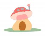 Mushroom House Small