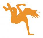 Female Break Dancer