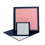 Double Twist Square Easel Card