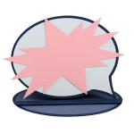 Speech Bubble Comic Easel Card