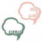 Speech Bubble Thought Frames