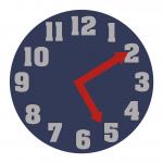 School Days Calendar Clock