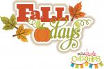 Fall Days Title