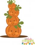 Stacked Pumpkins