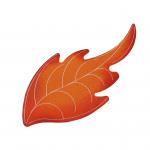 Falling Autumn American Elm