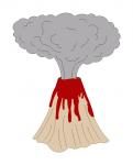 Exploding Volcano