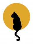 Cat with Moon