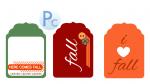 Fall Tags