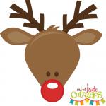 Cute Reindeer Head