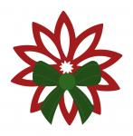 Poinsettia Wreath