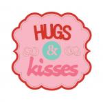Hugs and Kisses Label