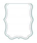 Scalloped Shaped Card Base