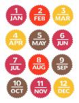 Month Labels