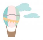 Soaring Hot Air Balloon