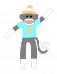 Monkey Business: Monkey Boy Raising Hand