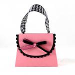 Pink Scallop Flap Purse