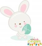 Bunny Holding Egg