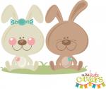 Boy and Girl Easter Bunny