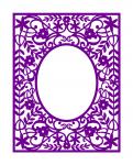 Fancy Floral Frame