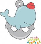 Whale With Anchor